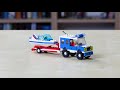 time lapse lego 6524 blizzard blazer 6695 shell tanker u0026 6698 rv with speed boat