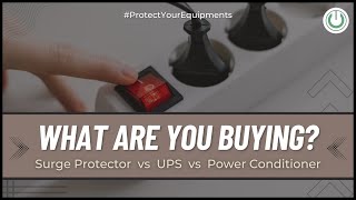 Surge Protector vs UPS vs Power Conditioner | Which device should you use in your Home Theatre?