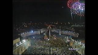 Bênção Urbi et Orbi com o Papa João Paulo II - 31/12/1999