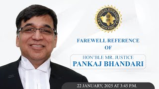 Farewell Reference of Hon'ble Mr. Justice Pankaj Bhandari