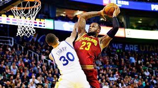 Lebron James Angriest Contested Dunks - Compilation