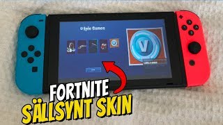 LÅSER UPP VAD JAG TROR ÄR FORTNITES MEST SÄLLSYNTA SKIN!!