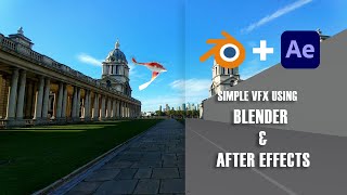 Simple VFX Using Blender and After effects (Malayalam) | BLENDER + AFTER EFFECTS TUTORIAL