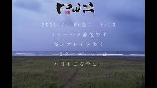 7/16（金）お倉ヶ浜波情報