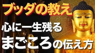 【ブッダの教え】「良かれと思って」やっていませんか？まごころを伝えたいという、徳の高いあなたが、さらに人間性を高めるために、やるべきこととは？