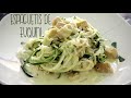 ESPAGUETIS DE ZUCCHINI  O CALABACIN CON POLLO | RECETA SUPER FÁCIL