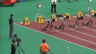 東海学生陸上競技対抗選手権大会　男子110ｍＨ　予選