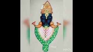 #Aashadhi Ekadashi Rangoli