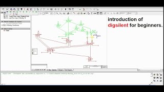 PowerFactory-DIgSILENT tutorial #1. introduction of digsilent for beginners.