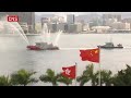 Hong Kong, Macao hold flag-raising ceremonies to celebrate National Day