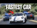 Running From Cops In The Fastest Cars on GTA 5 RP