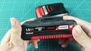 Einhell Battery Not Charging - Flashing Red and Green