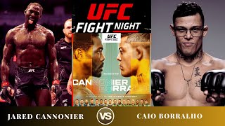 UFC Vegas 96: Jared Cannonier Vs Caio Borralho| Full card preview| #UFCVEGAS96