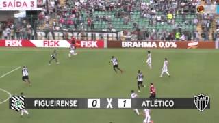 figueirense 0 vs 1 atletico mg 08/11/2015