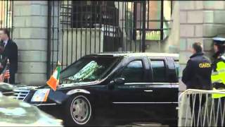 President Obama's car gets stuck | TV3