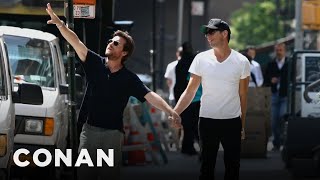 Will Arnett & Jason Bateman's Paparazzi Love Stroll | CONAN on TBS