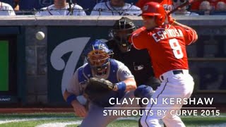 Every Clayton Kershaw Strikeout in 2015 by Curveball