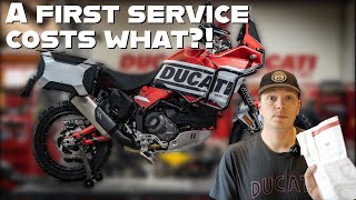 I was surprised by the service cost of my Ducati Desert X!