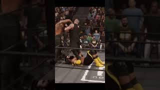 Roman Reigns & Veer Mahaan's Deadly Finisher #wwe #wwe2k22 #shorts #shortvideo #wweshorts #short