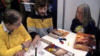 Shogun Expansion Demo - BoardGameGeek Booth - Essen Spiel 2010