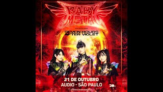 BABYMETAL - LIVE FULL CONCERT @ São Paulo (First time in BRAZIL! 2024.10.22) #CRAZY CROWD!!!