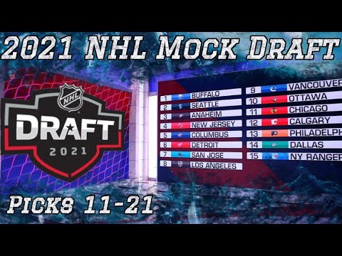 The ULTIMATE 2021 NHL Mock Draft | (Picks 11-21) | 2021 Draft Primer ...