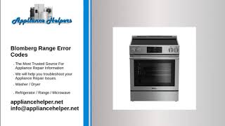 blomberg range errorcodes