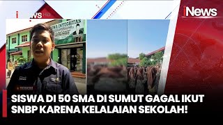 Sekolah Lalai, Siswa di Medan Gagal SNBP | iNews Siang | 07/02