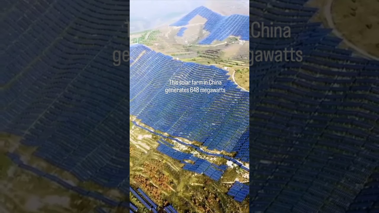 Worlds Largest Solar Panel Farm Powers 150k Homes Go It