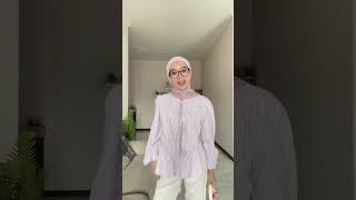 KLIK LINK NO.667 DI BIO🛒   SHOPEE HAUL | REKOMENDASI BLOUSE KEKINIAN | OOTD NGAMPUS PINKY