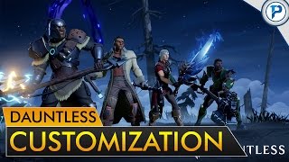 Dauntless: Customization \u0026Guild Info [Monster hunter for pc]