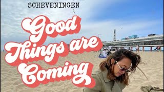 SKETCHING IN SCHEVENINGEN with fellow Filipinos