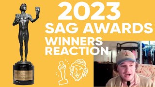 2023 SAG AWARDS WINNERS — REACTION (absolute chaos)