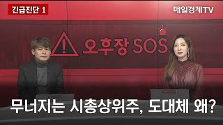 [긴급진단1] 무너지는 시총상위주, 도대체 왜? / 긴급진단 / 매일경제TV