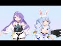 【vr180】turing love pekomoon【hololive mmd 8k】 m injected