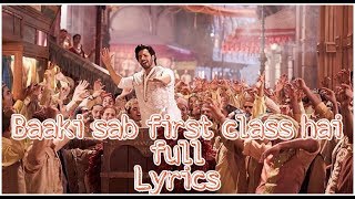 First class song with full lyrics | Kalank | Varun Dhawan and Alia Bhatt
