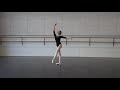 christiana de blank ballet audition video