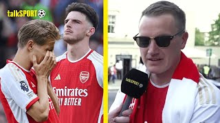 WE'LL WIN IT NEXT YEAR! 😤 GUTTED Arsenal Fans REACT After Missing Out On The Premier League Title