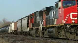 RAILREEL CN 2542 5737 Beachville 3-28-2012