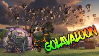 Clash of Clans | TH10 GOLALOON 3 STAR WAR ATTACK STRATEGY | LAVALOON OVERPOWERED 3 STAR WAR ATTACK!!