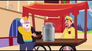 Lalchi Doodh Wala | Hindi Moral Stories for The Kids | Hindi Kahaniya | Hindi Moral Stories |