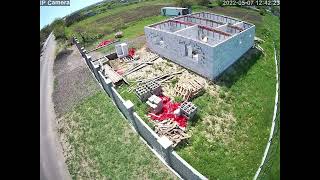 Строительство дома  за 1 минуту. СТРОЙКА 2022. / Building a house in 1 minute.