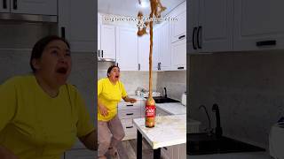 OMG 🤭 When Soda and Mentos Works Together 😂🤣 #Suleiman4ik #family #shorts #tiktok #prank #foryou