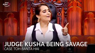 judge Kusha being savage for 2 mins straight | #CaseTohBantaHai #WatchNow #WatchFree | Amazon miniTV