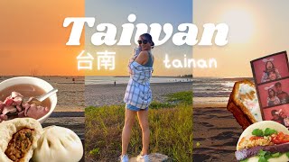 Taiwan travel vlog pt.3 🇹🇼 // Tainan // local food (牛肉湯, 鱔魚意麵), cultural sights, best sunset spot