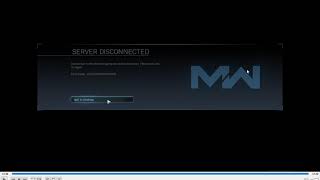 COD Modern Warfare - How to Solve - CHRONOMETER and SERVER DISCONNECTION.