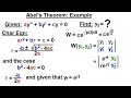 Differential Equation - 2nd Order (33 of 54) Abel's Theorem: Example