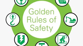 9 Golden Safety Rules in the Workplace (Animated)