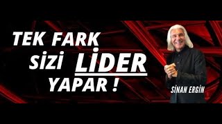 TEK FARK SİZİ LİDER YAPAR! #liderlik #başarı #hedef #motivasyon #kişiseldeğişim #satış #pazarlama