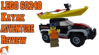 LEGO City 60240 Kayak Adventure kit Review